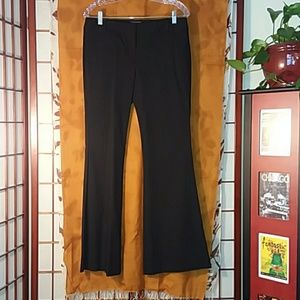 The Limited black pinstripe dress pant